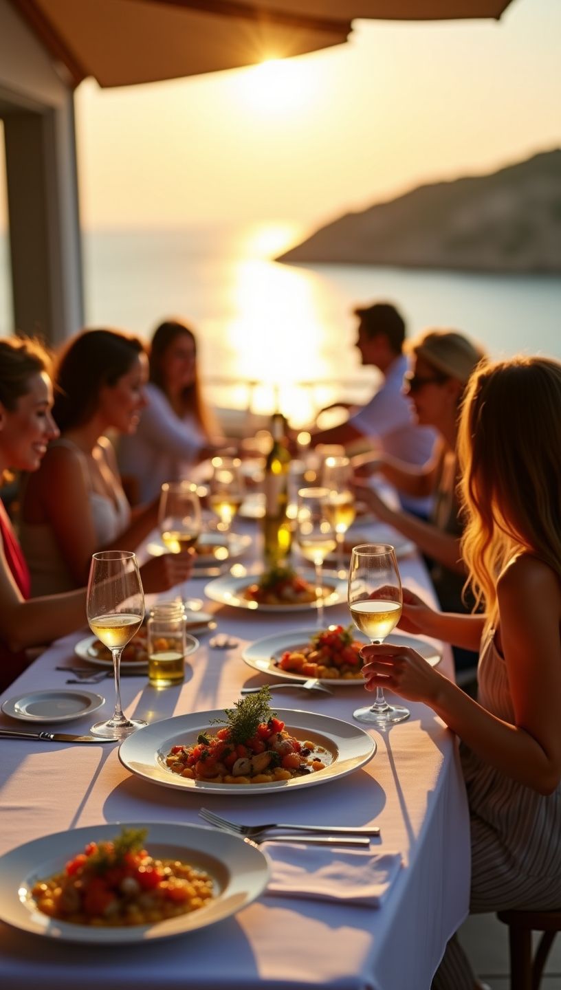 Φρέσκα βιολογικά φρούτα τοποθετημένα σε πάγκο αγοράς.